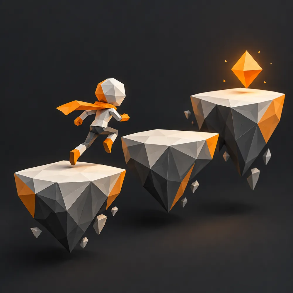 Un petit jeu en 3D low poly